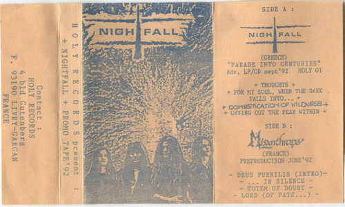 Misanthrope (FRA) : Promo Tape '92